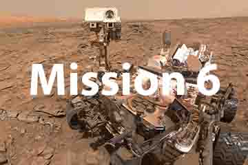 Selfie of a Mars Rover